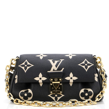 Louis Vuitton Favorite NM Handbag Bicolor Monogram Empreinte Giant
