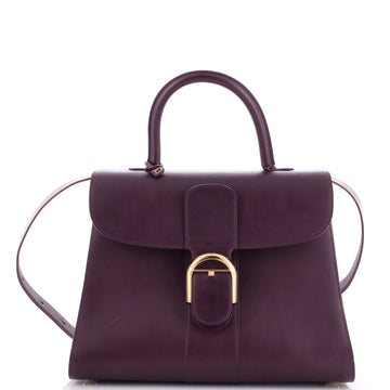 Delvaux Brillant Top Handle Bag Leather GM