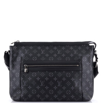 Louis Vuitton Odyssey Messenger Bag Monogram Eclipse Canvas MM
