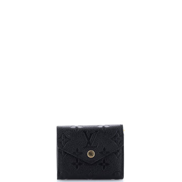 Louis Vuitton Zoe Wallet Monogram Empreinte Leather