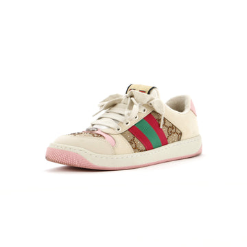Gucci Screener Sneakers GG Canvas with Crystals