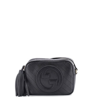 Gucci Blondie NM Camera Shoulder Bag Diagonal Quilted Leather Small