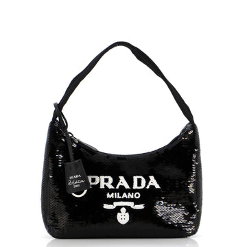 Prada Re-Edition 2000 Hobo Sequins Mini