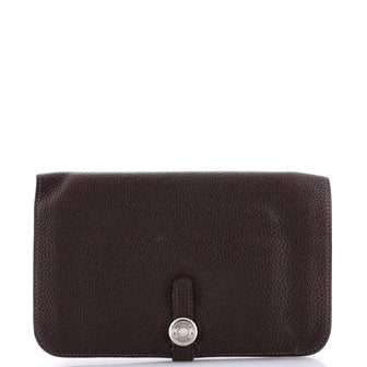 Hermes Dogon Duo Combined Wallet Leather