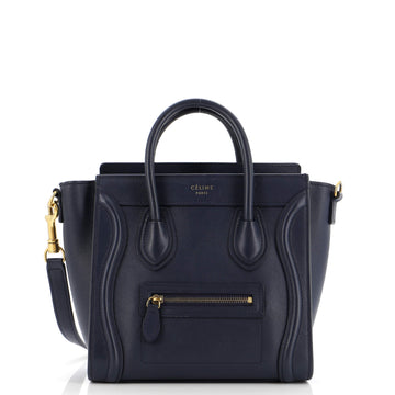 Celine Luggage Bag Smooth Leather Nano