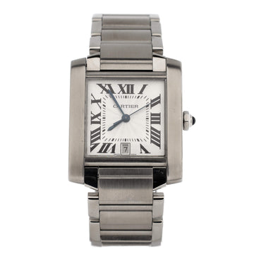 Cartier Tank Francaise Automatic Watch Stainless Steel 28