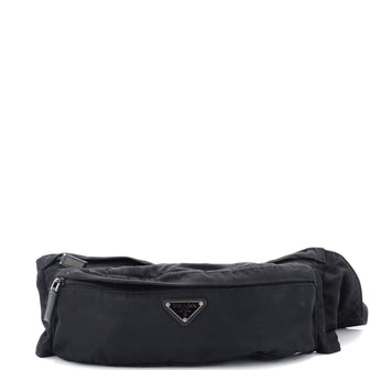 Prada Zip Waist Bag Tessuto Medium