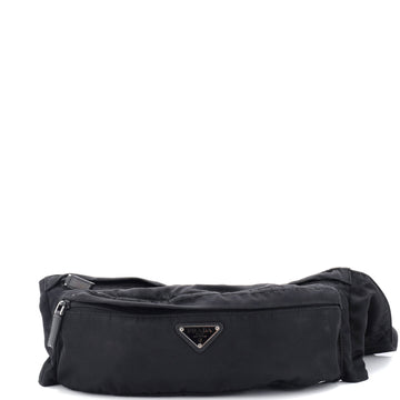 Prada Zip Waist Bag Tessuto Medium