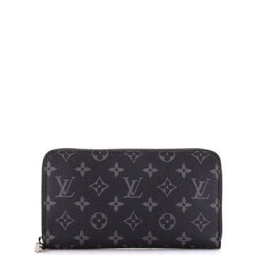 Louis Vuitton Zippy Organizer Monogram Eclipse Canvas