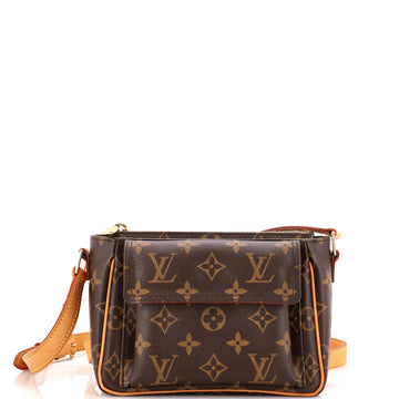 Louis Vuitton Viva Cite Handbag Monogram Canvas PM