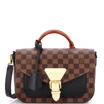 Louis Vuitton Beaumarchais Handbag Damier with Leather