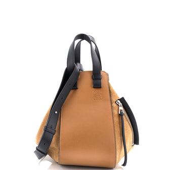 Loewe Hammock Bag Leather and Suede Small