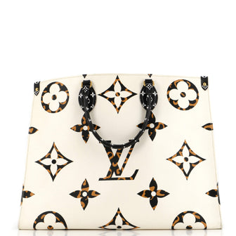 Louis Vuitton OnTheGo Tote Limited Edition Jungle Monogram Giant GM