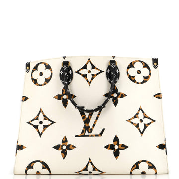 Louis Vuitton OnTheGo Tote Limited Edition Jungle Monogram Giant GM