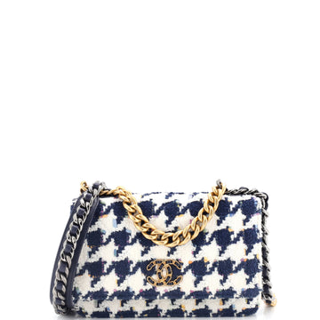 Chanel 19 Wallet on Chain Quilted Tweed