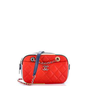 Chanel Cuba Camera Bag Quilted Lambskin Small