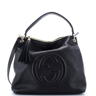 Gucci Soho Convertible Hobo Leather Large