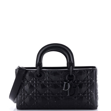 Christian Dior Ultra Matte Lady D-Joy Bag Diamond Motif Cannage Calfskin Medium