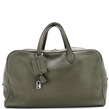 Hermes Victoria II Travel Bag Clemence 50