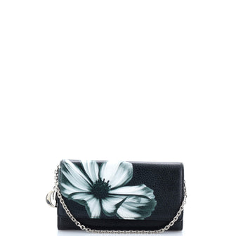 Christian Dior Lady Dior Wallet on Chain Printed Leather