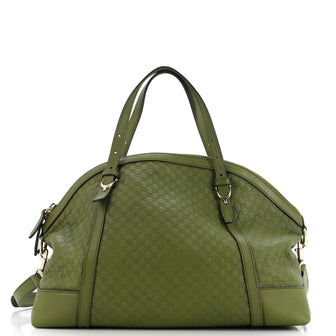 Gucci Nice Top Handle Bag Microguccissima Leather Medium