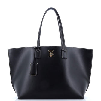 Burberry TB Monogram Motif Tote Leather Medium