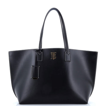 Burberry TB Monogram Motif Tote Leather Medium