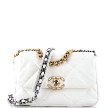 Chanel 19 Flap Bag Quilted Leather Medium