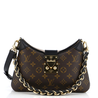 Louis Vuitton LV Twinny Handbag Monogram Canvas and Reverse Monogram Canvas with Leather