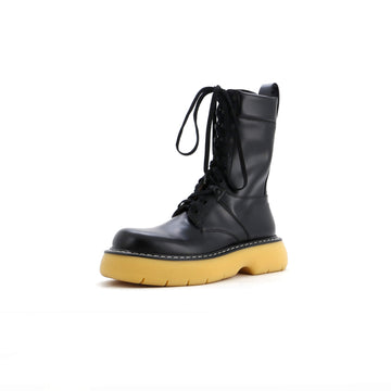 Bottega Veneta Women's The Bounce Lace Up Boots Leather