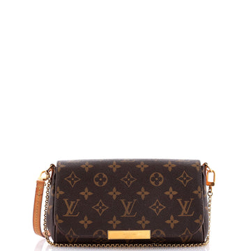 Louis Vuitton Favorite Handbag Monogram Canvas MM