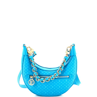 Louis Vuitton Loop Handbag Nanogram Embossed Leather