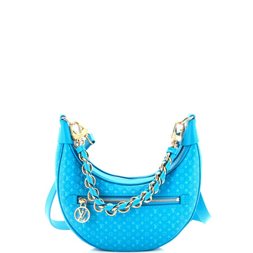 Louis Vuitton Loop Handbag Nanogram Embossed Leather