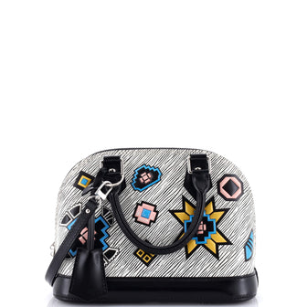 Louis Vuitton Alma Handbag Limited Edition Azteque Epi Leather BB