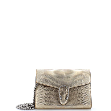 Gucci Dionysus Chain Wallet Lizard Small