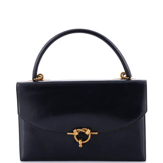 Hermes Sac Cordeliere Shoulder Bag Box Calf Blue 3120751