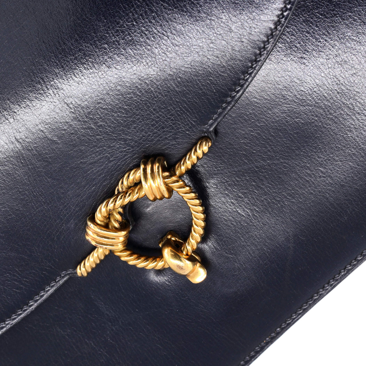 Hermes Sac Cordeliere Shoulder Bag Box Calf Blue 3120751