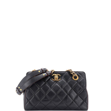 Chanel Perfect Edge Tote Quilted Leather Mini