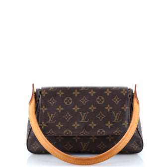 Louis Vuitton Looping Handbag Monogram Canvas Mini