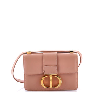 Christian Dior 30 Montaigne Flap Bag Leather Micro