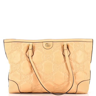 Gucci Ophidia Open Tote GG Matelasse Leather Medium