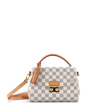 Louis Vuitton Croisette Handbag Damier