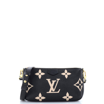 Louis Vuitton Multi Pochette Accessoires Bicolor Monogram Empreinte Giant