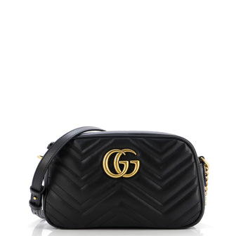 Gucci GG Marmont Shoulder Bag Matelasse Leather Mini