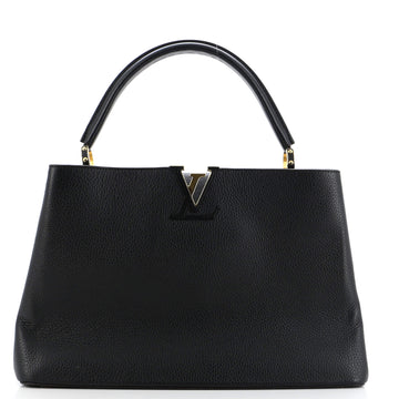Louis Vuitton Capucines Bag Leather GM