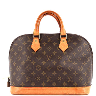 Louis Vuitton Vintage Alma Handbag Monogram Canvas PM