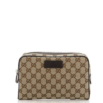Gucci Waist Belt Bag GG Canvas Small