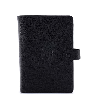 Chanel Timeless CC Ring Agenda Cover Caviar Small