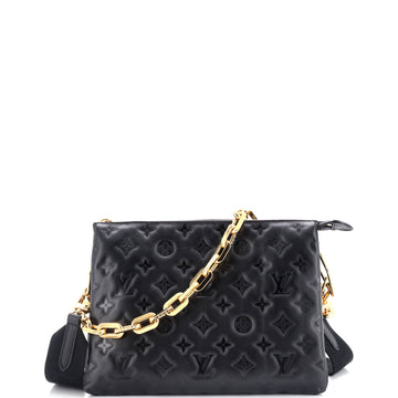 Louis Vuitton Coussin Bag Monogram Embossed Lambskin PM