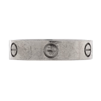 Cartier Love Band Ring 18K White Gold